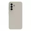 Connect Samsung Galaxy A55 5G Premium Quality Soft Touch -silikonikuori hopea