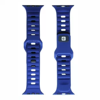 Evelatus Watch 42/44/45 Sport silikonilenkki tummansininen