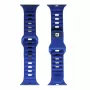 Evelatus Watch 42/44/45 Sport silikonilenkki tummansininen