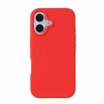 Evelatus Apple iPhone 16 Premium MagSafe Soft Touch silikonikuori punainen