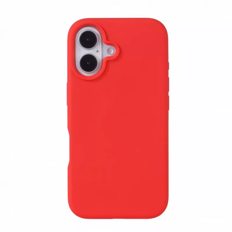 Evelatus Apple iPhone 16 Premium MagSafe Soft Touch silikonikuori punainen