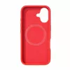 Evelatus Apple iPhone 16 Premium MagSafe Soft Touch silikonikuori punainen