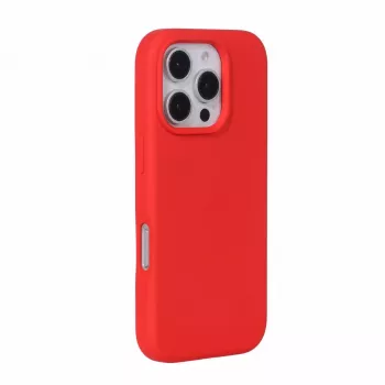 Evelatus Apple iPhone 16 Pro Max Premium MagSafe Soft Touch silikonikuori punainen