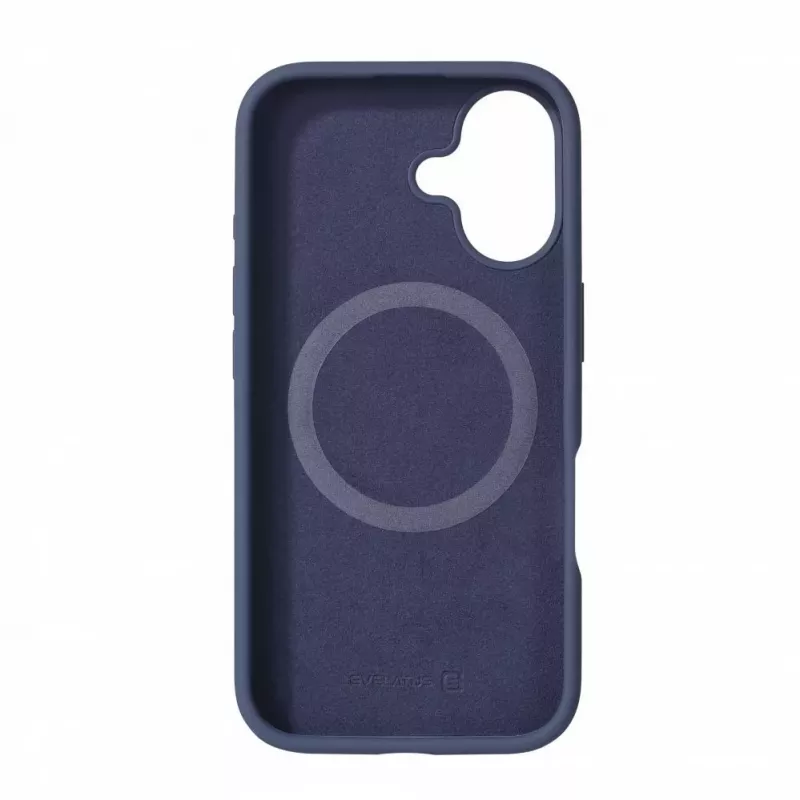 Evelatus Apple iPhone 16 Premium MagSafe Soft Touch silikonikuori keskiyön sininen