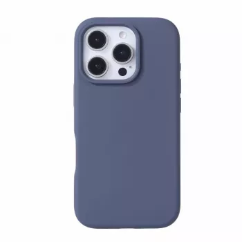 Evelatus Apple iPhone 16 Pro Premium MagSafe Soft Touch silikonikuori keskiyön sininen