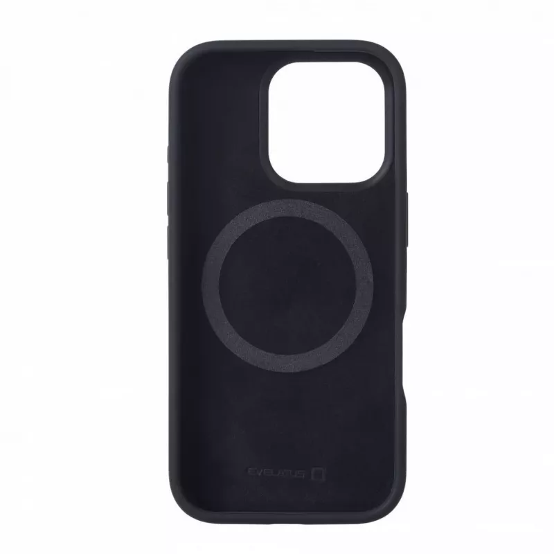 Evelatus Apple iPhone 16 Pro Premium MagSafe Soft Touch silikonikuori musta