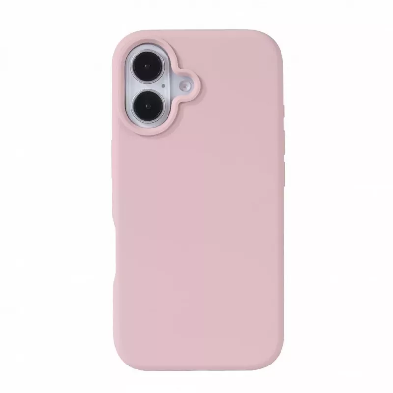 Evelatus Apple iPhone 16 Premium MagSafe Soft Touch silikonikuori pinkki hiekka