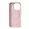Evelatus Apple iPhone 16 Pro Premium MagSafe Soft Touch silikonikuori pinkki hiekka