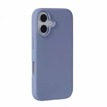 Evelatus Apple iPhone 16 Premium MagSafe Soft Touch silikonikuori laventelinharmaa