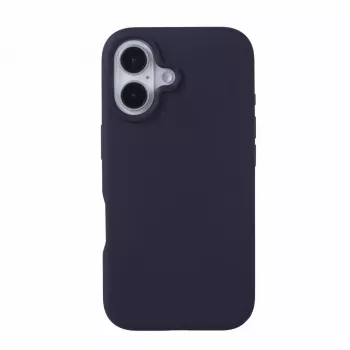 Evelatus Apple iPhone 16 Premium MagSafe Soft Touch silikonikuori syvän violetti