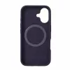 Evelatus Apple iPhone 16 Premium MagSafe Soft Touch silikonikuori syvän violetti