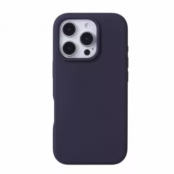 Evelatus Apple iPhone 16 Pro Max Premium MagSafe Soft Touch silikonikuori syvän violetti