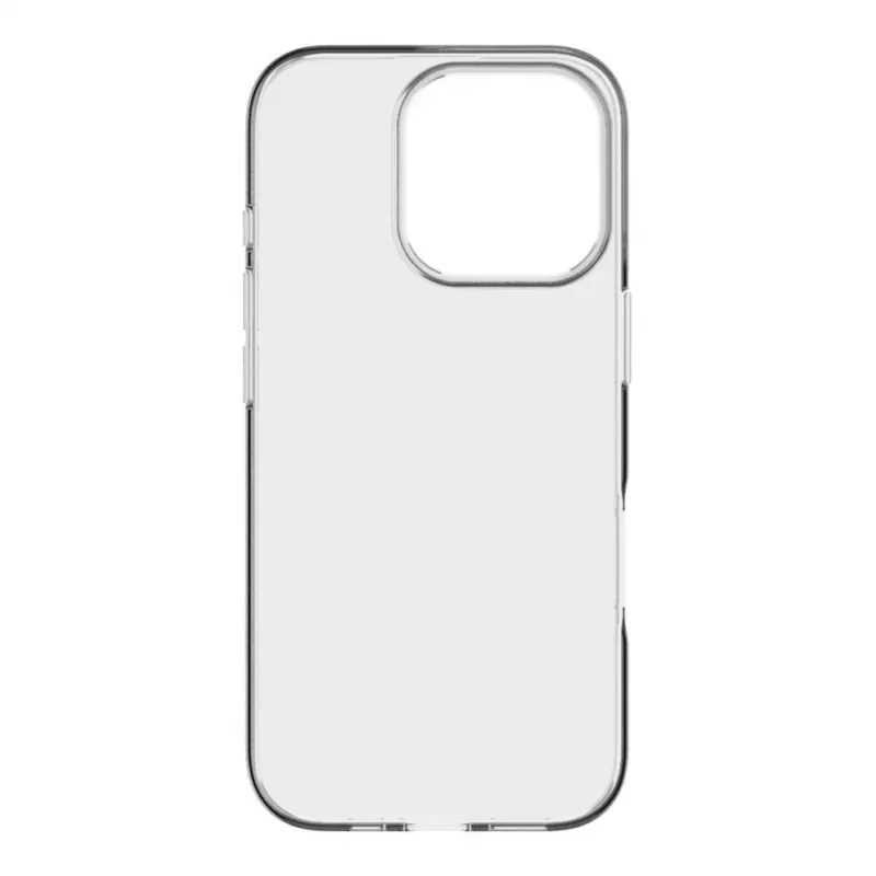 Evelatus Apple iPhone 16 Pro Clear silikonikuori 1,5 mm TPU läpinäkyvä