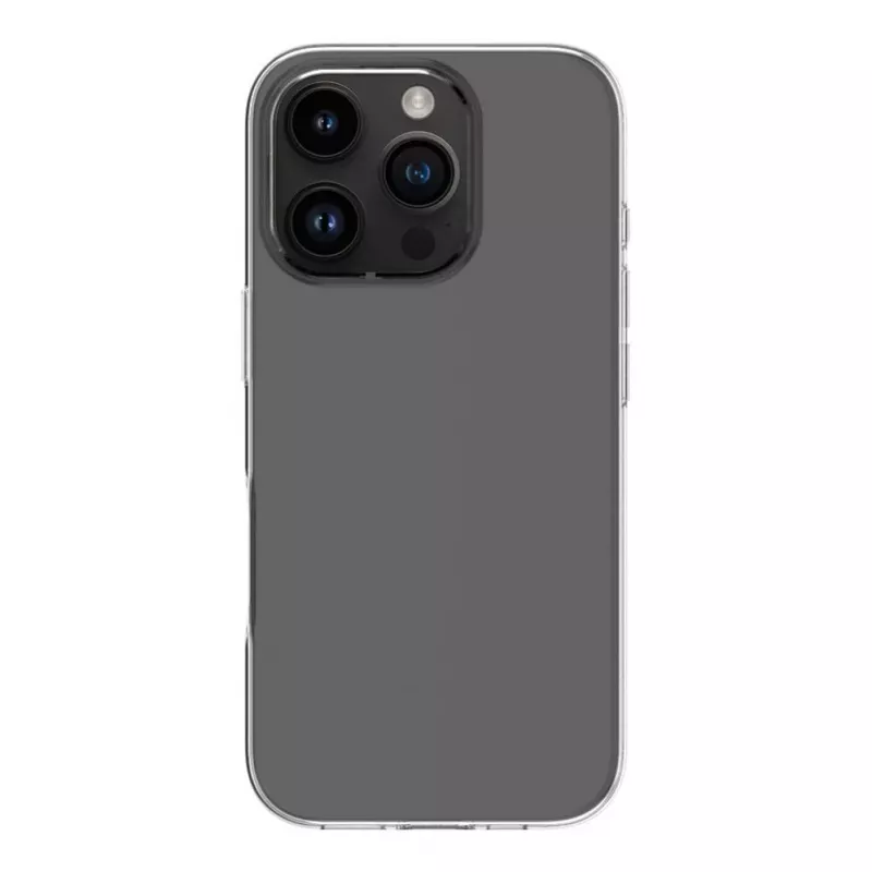 Evelatus Apple iPhone 16 Pro Max Clear silikonikuori 1,5 mm TPU läpinäkyvä