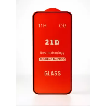 iLike Apple iPhone 16 Plus Full Glue 21D karkaistu lasi näytönsuojus (2 kpl:n pakkaus) musta