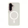 Evelatus Samsung Galaxy S24 Shield Case MagSafe-yhteensopiva matta violetti