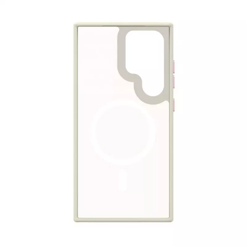 Evelatus Samsung Galaxy S24 Ultra Shield Case MagSafe-yhteensopiva matta violetti