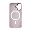 Evelatus Apple iPhone 16 Hybrid Case MagSafe-yhteensopiva PC+TPU pinkki