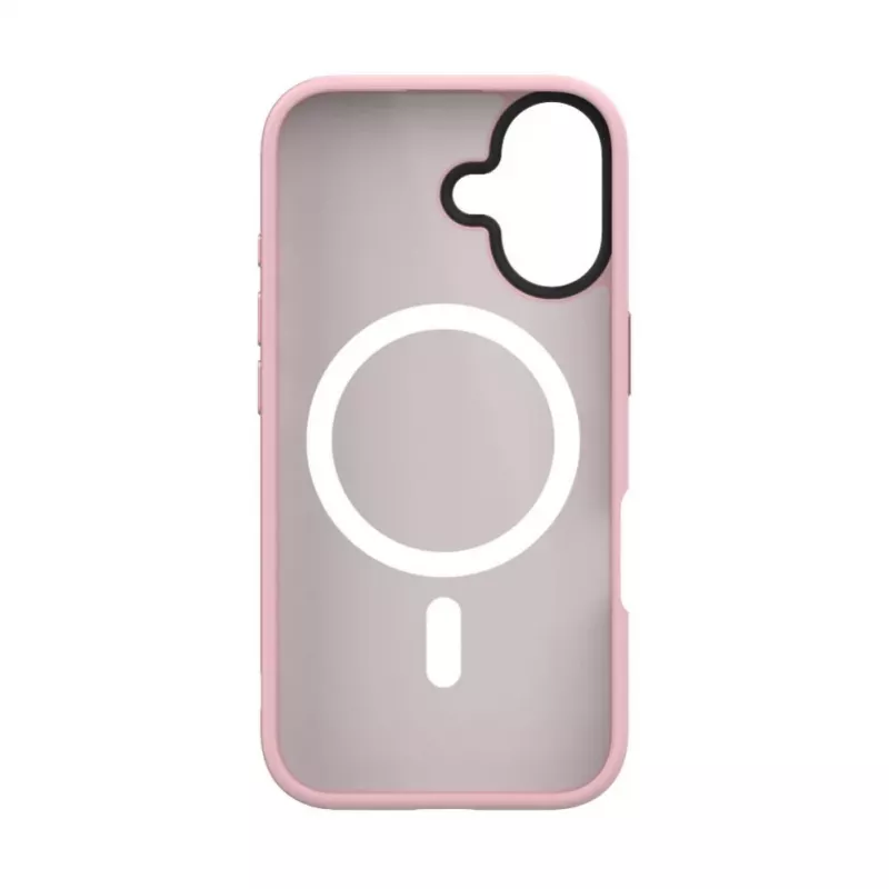 Evelatus Apple iPhone 16 Hybrid Case MagSafe-yhteensopiva PC+TPU pinkki