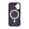 Evelatus Apple iPhone 16 Hybrid Case MagSafe-yhteensopiva PC+TPU violetti
