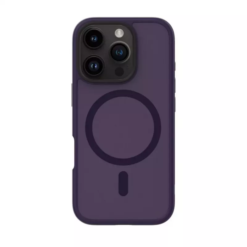 Evelatus Apple iPhone 16 Pro Hybrid Case MagSafe-yhteensopiva PC+TPU violetti