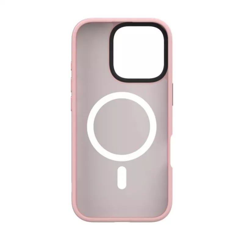 Evelatus Apple iPhone 16 Pro Max Hybrid Case MagSafe-yhteensopiva PC+TPU pinkki