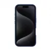 Evelatus Apple iPhone 16 Premium MagSafe jalustalla Soft Touch silikonikuori tummansininen