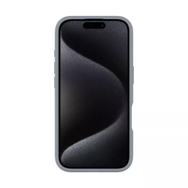 Evelatus Apple iPhone 16 Premium Magsafe jalustalla Soft Touch silikonikuori hopea