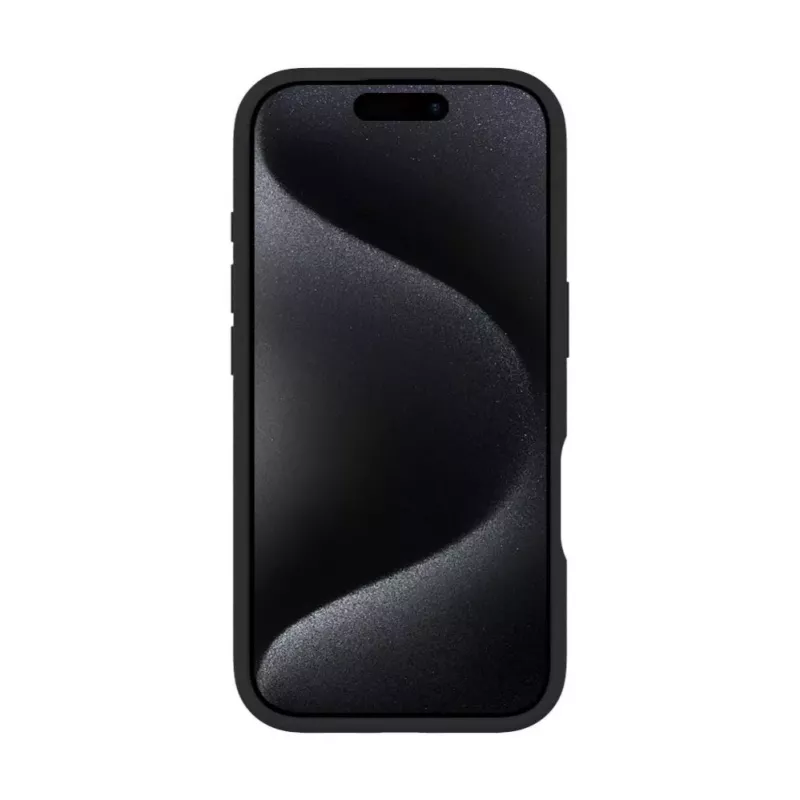 Evelatus Apple iPhone 16 Pro Max Premium MagSafe jalustalla Soft Touch silikonikuori musta