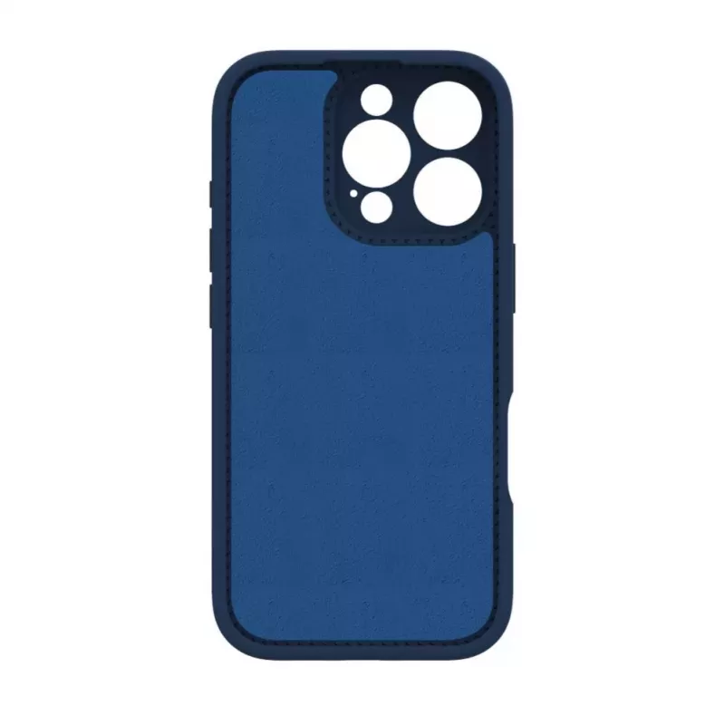 Evelatus Apple iPhone 16 Pro Max Premium MagSafe jalustalla Soft Touch silikonikuori tummansininen