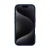 Evelatus Apple iPhone 16 Pro Max Premium MagSafe jalustalla Soft Touch silikonikuori tummansininen