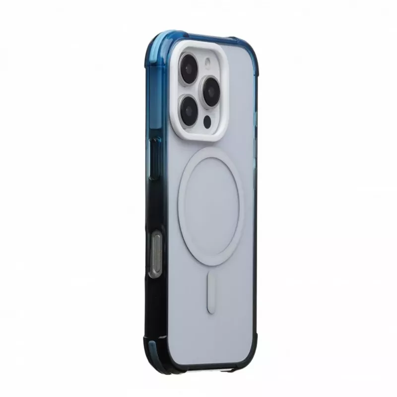 Evelatus Apple iPhone 16 Pro Defender Gradient Color MagSafe musta sininen takakuori