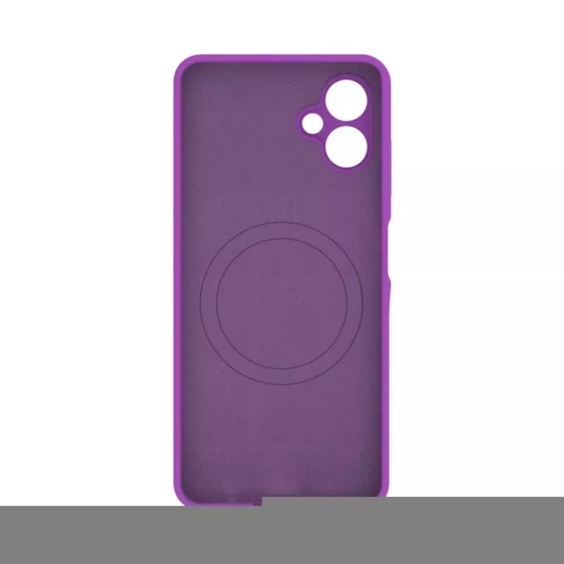 Evelatus Samsung Galaxy A06 5G Premium magneettinen Soft Touch -silikonikotelo Grape