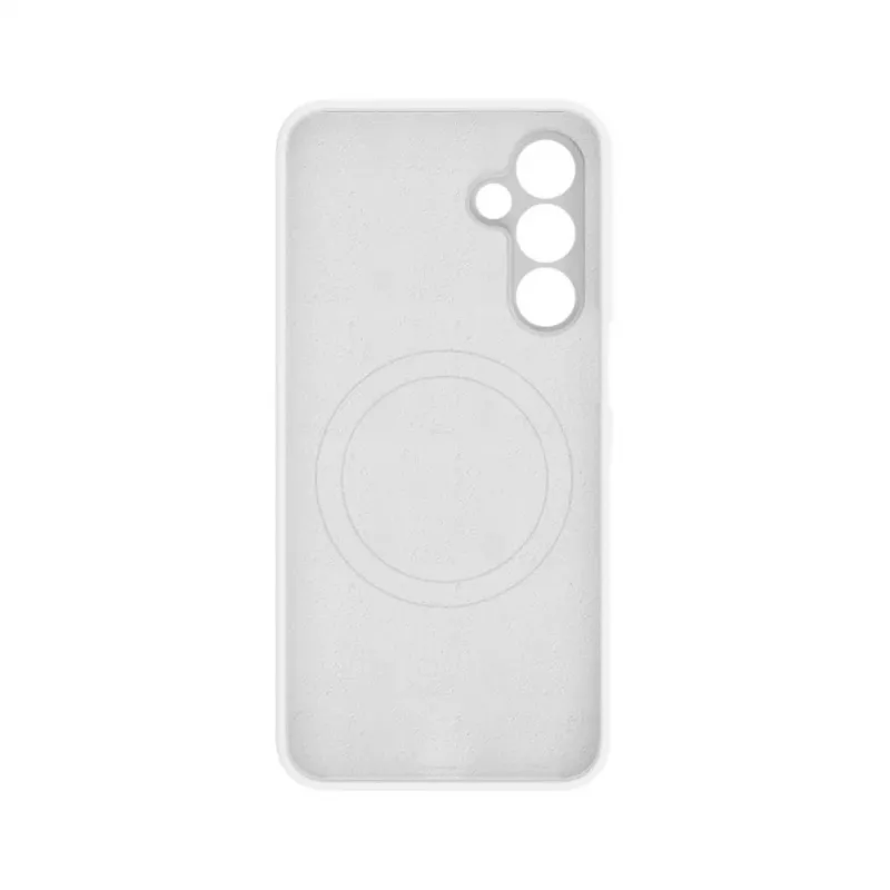 Evelatus Samsung Galaxy A16 5G Premium magneettinen Soft Touch -silikonikotelo valkoinen