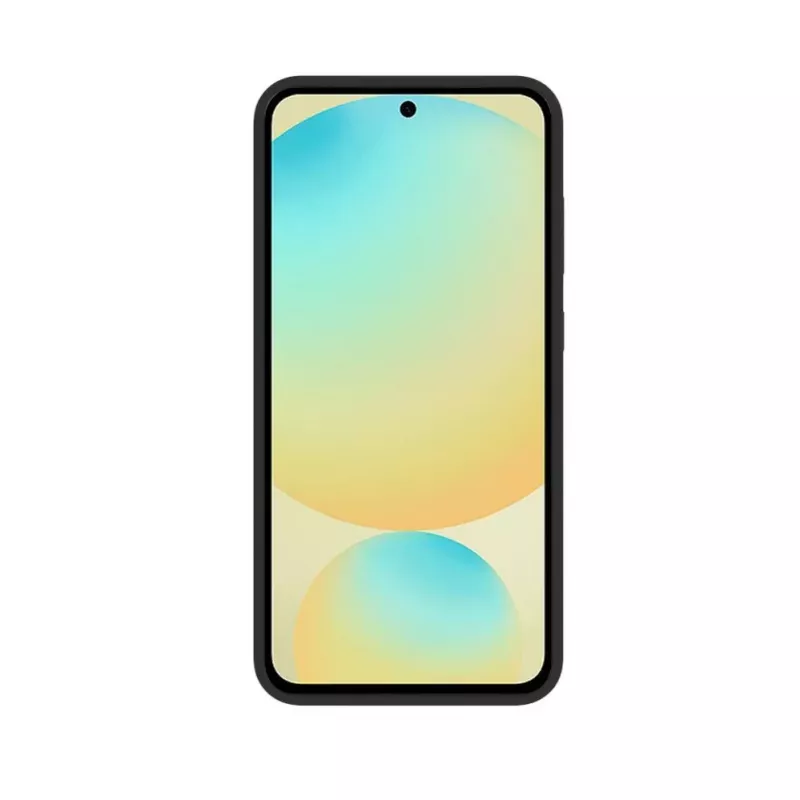 Evelatus Samsung Galaxy S24 FE Premium magneettinen Soft Touch -silikonikotelo musta