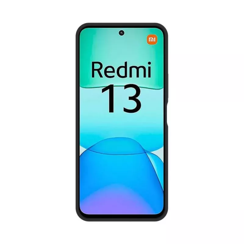Evelatus Xiaomi Redmi 13 4G Premium magneettinen Soft Touch -silikonikotelo musta