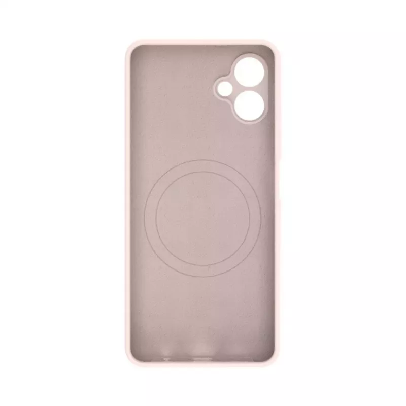 Evelatus Samsung Galaxy A06 5G Premium magneettinen Soft Touch -silikonikotelo Pink Sand