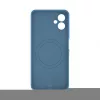 Evelatus Samsung Galaxy A06 5G Premium magneettinen Soft Touch -silikonikotelo Navy Blue