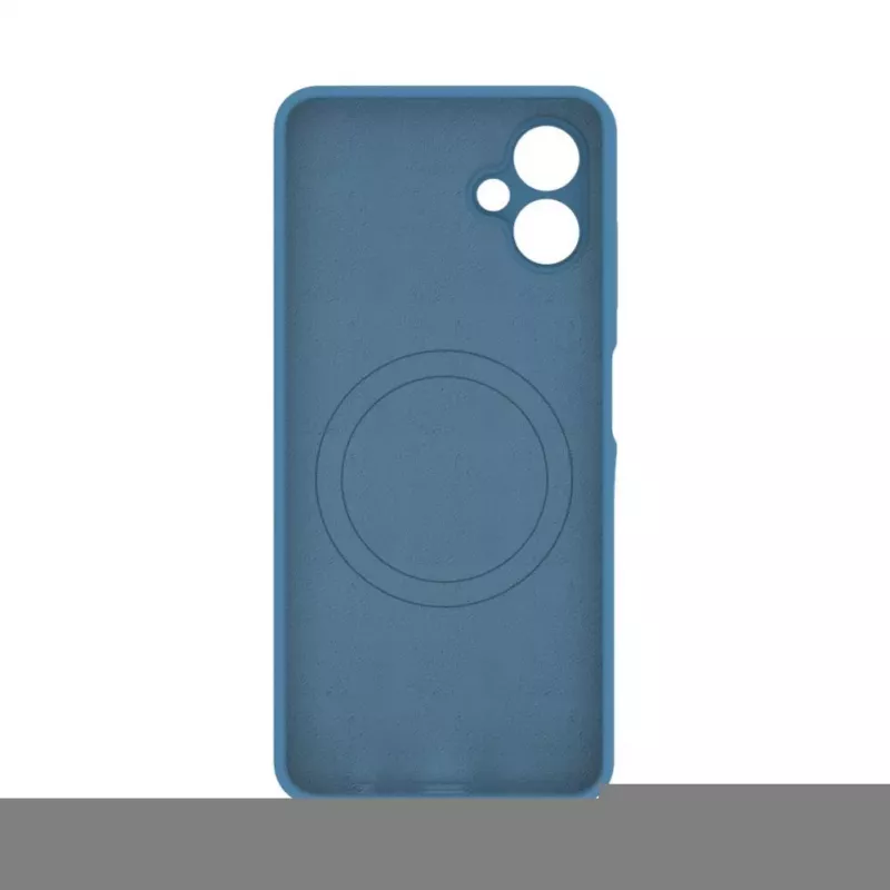 Evelatus Samsung Galaxy A06 5G Premium magneettinen Soft Touch -silikonikotelo Navy Blue