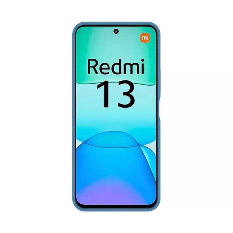 Evelatus Xiaomi Redmi 13 4G Premium magneettinen Soft Touch -silikonikotelo Navy Blue