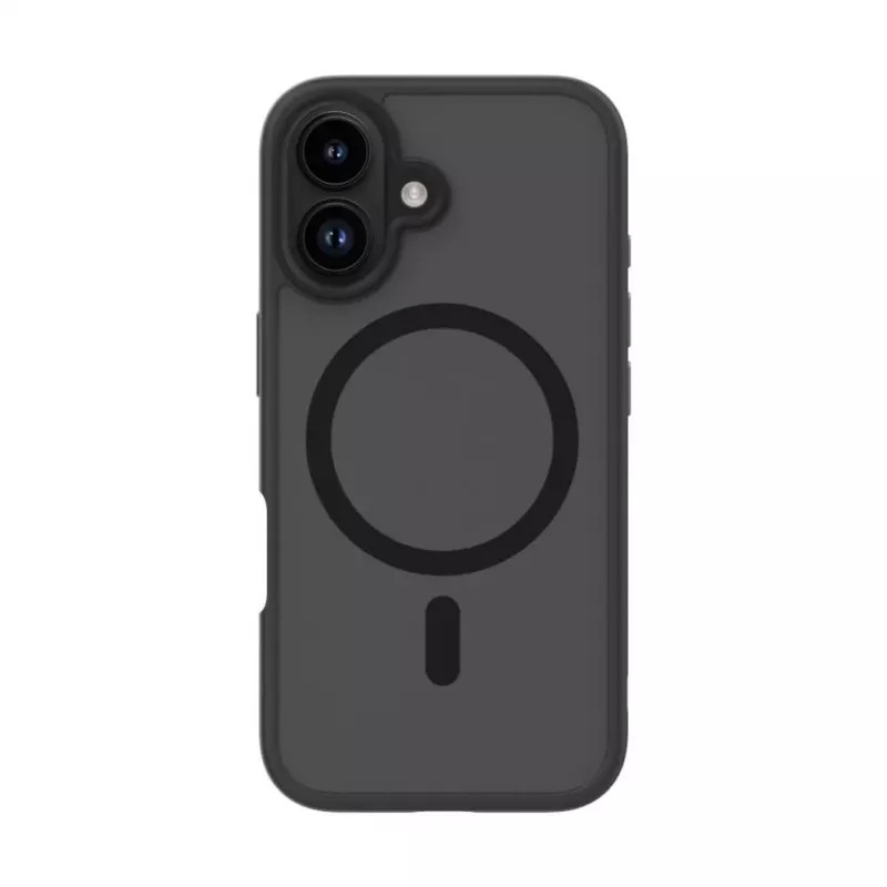Evelatus Apple iPhone 16 Plus hybridikotelo MagSafe-yhteensopiva PC+TPU musta
