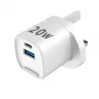 Evelatus QuickVolt Adapter 20W UK/HK valkoinen