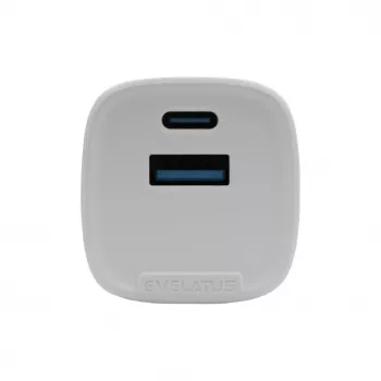 Evelatus QuickVolt Adapter 20W USA/CN valkoinen