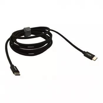 Evelatus Flex Cable Pro USB 2.0 Type-C - Type-C 2M 100W 5A musta