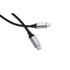 Evelatus Flex Cable Pro USB 2.0 Type-C - Type-C 2M 240W 5A musta