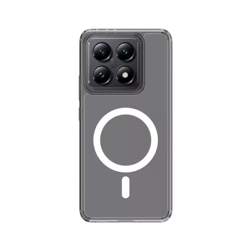 Evelatus Xiaomi 14T Clear Case magneettinen läpinäkyvä