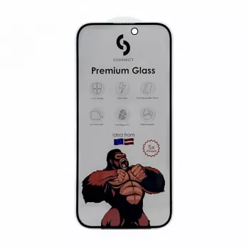Connect Samsung Galaxy S24 FE Privacy 3D Corning Gorilla Glass 5X Strong musta