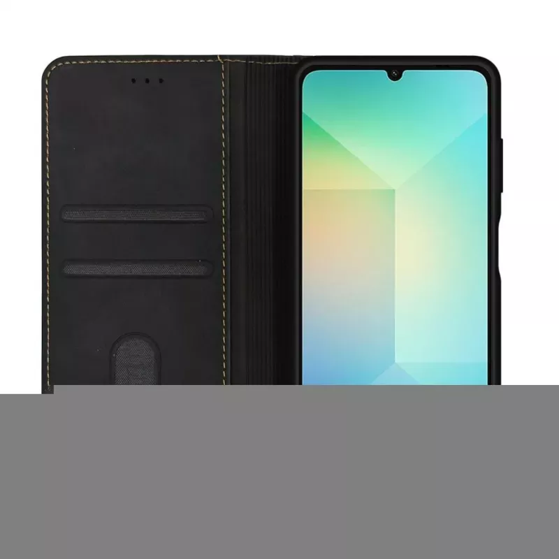 Evelatus Samsung Galaxy A06 Book Case musta
