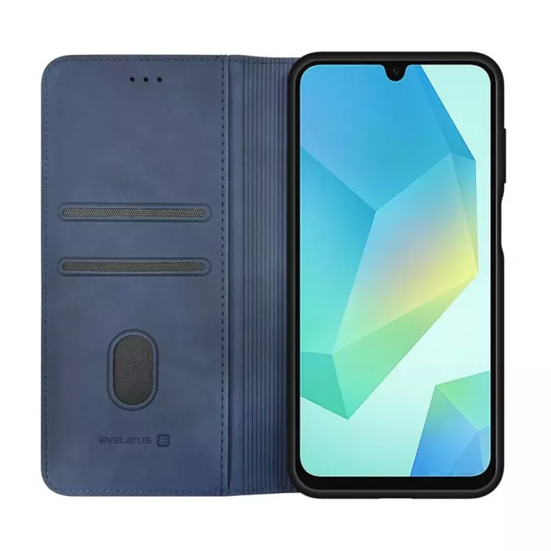 Evelatus Samsung Galaxy A16 Book Case tummansininen