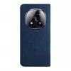 Evelatus Xiaomi Redmi Note 14 Pro Plus Book Case tummansininen